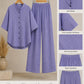 Women's Premium Relaxed Co-Ord Set – Lavender | Article 001